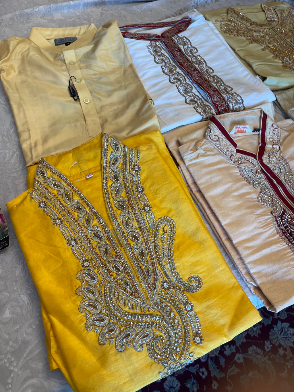 Men’s Designer Kurta Collection – Silk, Poly Silk & Cotton | Sizes 36–48