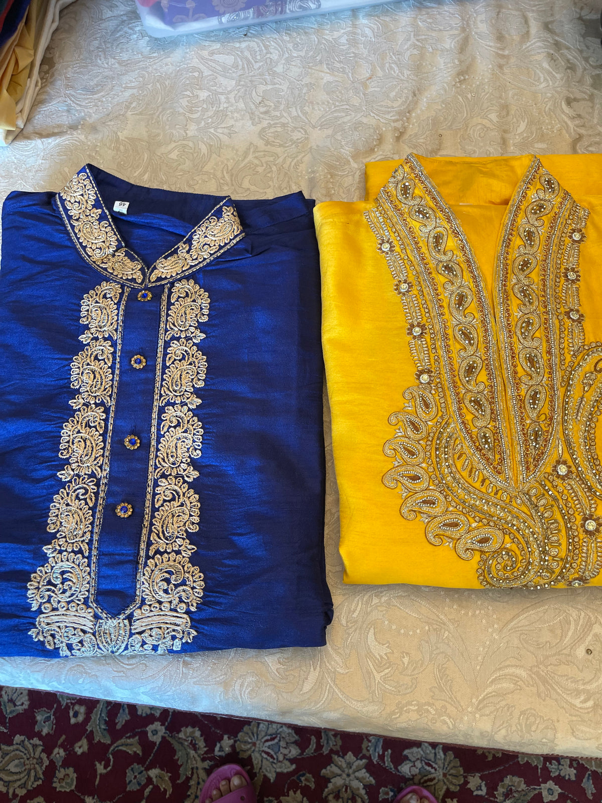 Men’s Kurta with Zardozi & Beaded Embroidery