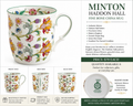 Minton Haddon Hall Fine Bone China Mug – Made in England – Authentic Floral English China