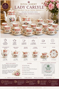 Royal Albert Lady Carlyle Fine Bone China Tea Service – Made in England