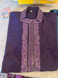 Men’s Kurta with Zardozi & Beaded Embroidery