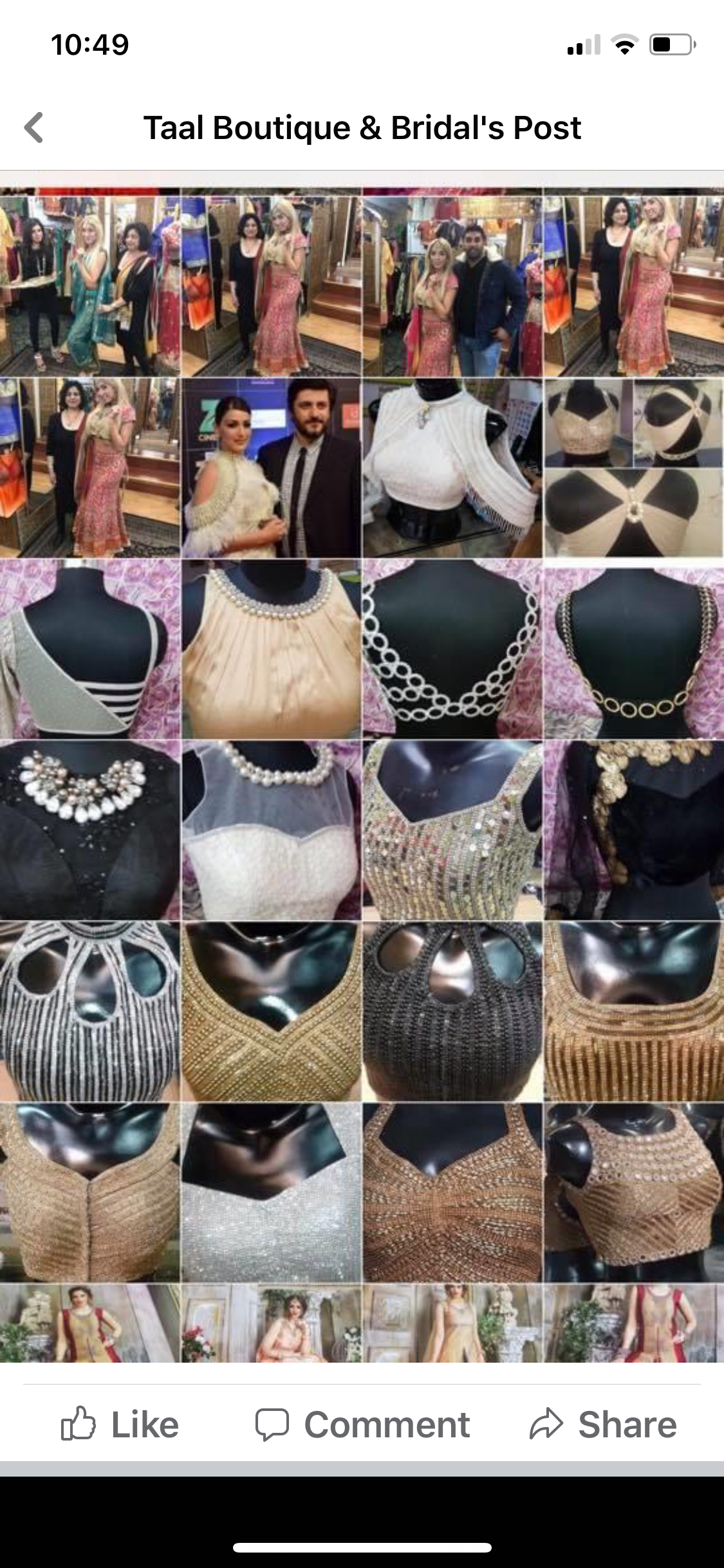Blouse show stoopers